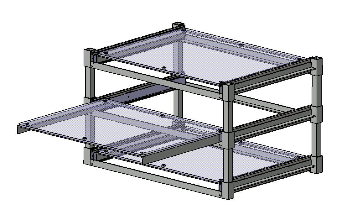 Metal Sliding Board Stacker